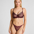 Isabelle Non-Padded Underwired Bra, Red
