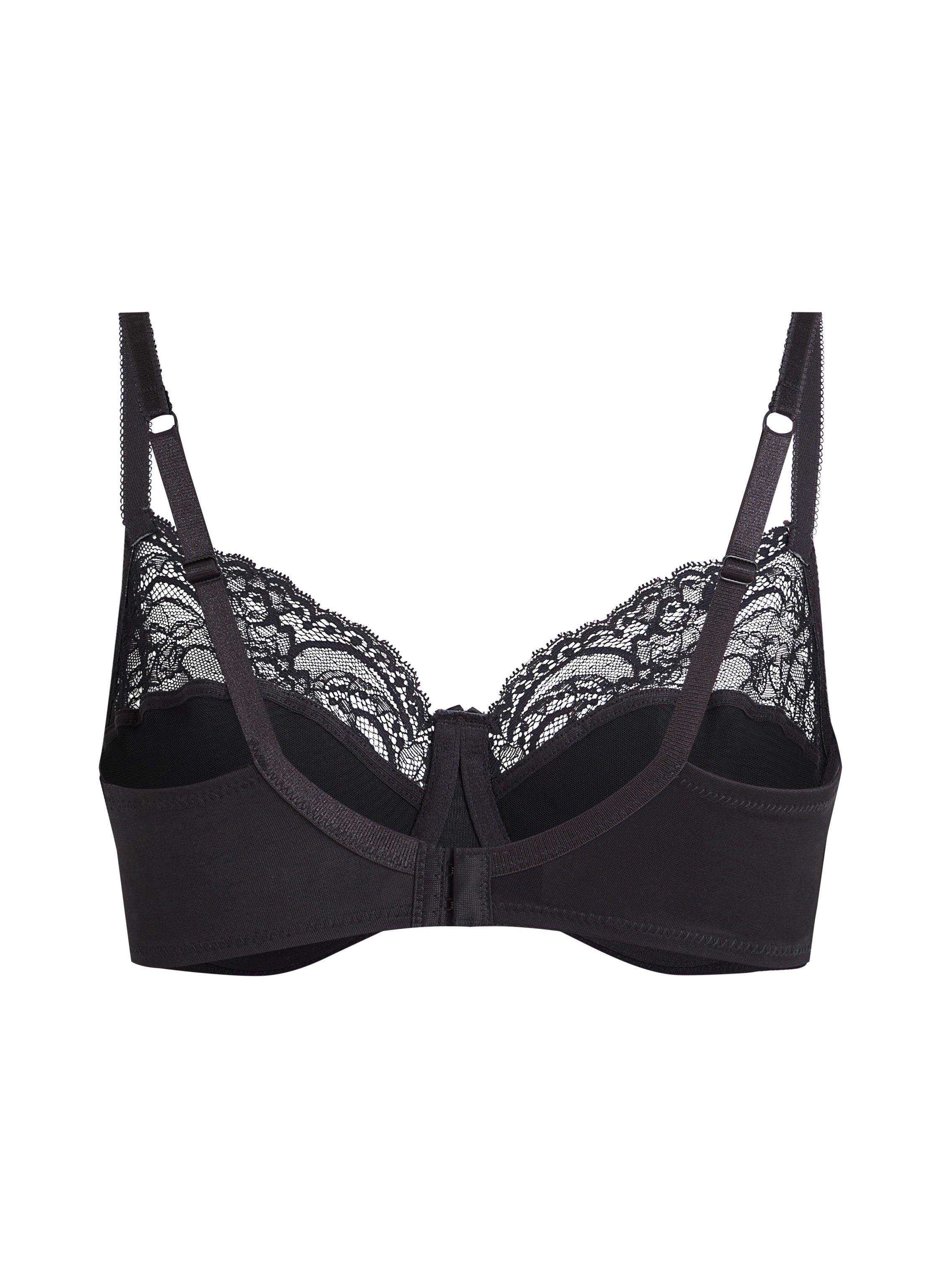 Sophie Non-Padded Underwired Bra, Black, main