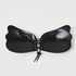 Push-up bra with wing, Black