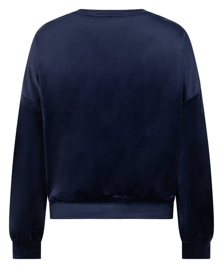 Velours Top, Blue