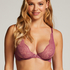 Bliss non-padded underwired bra, Purple