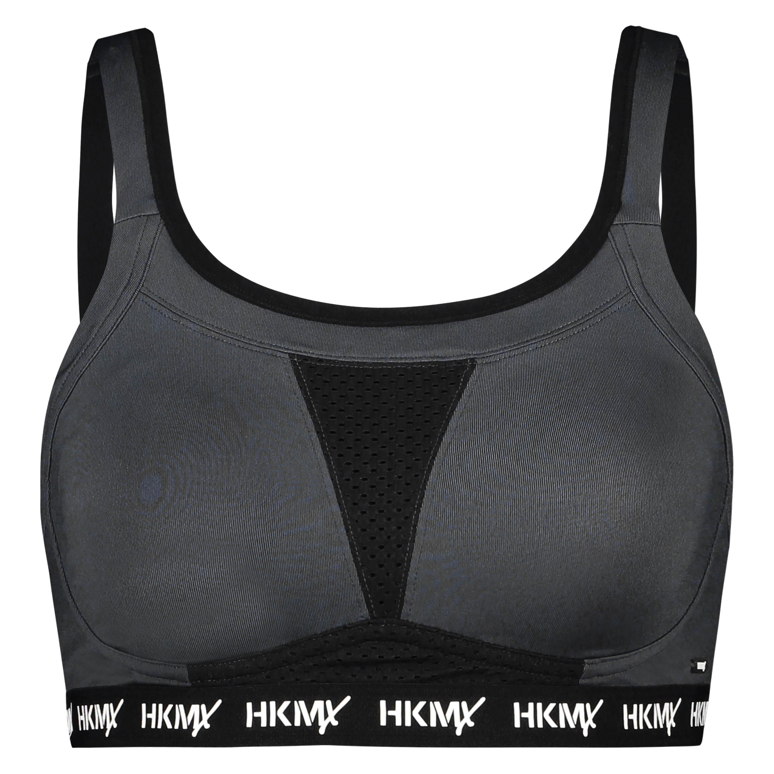 HKMX Sports bra The Elite Level 3, Gray, main