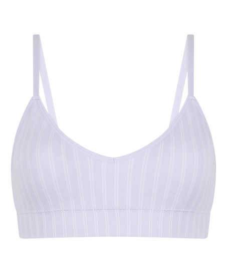 Dide Triangle Bralette, Purple