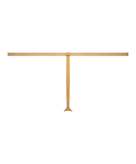 Seamless thong, Beige