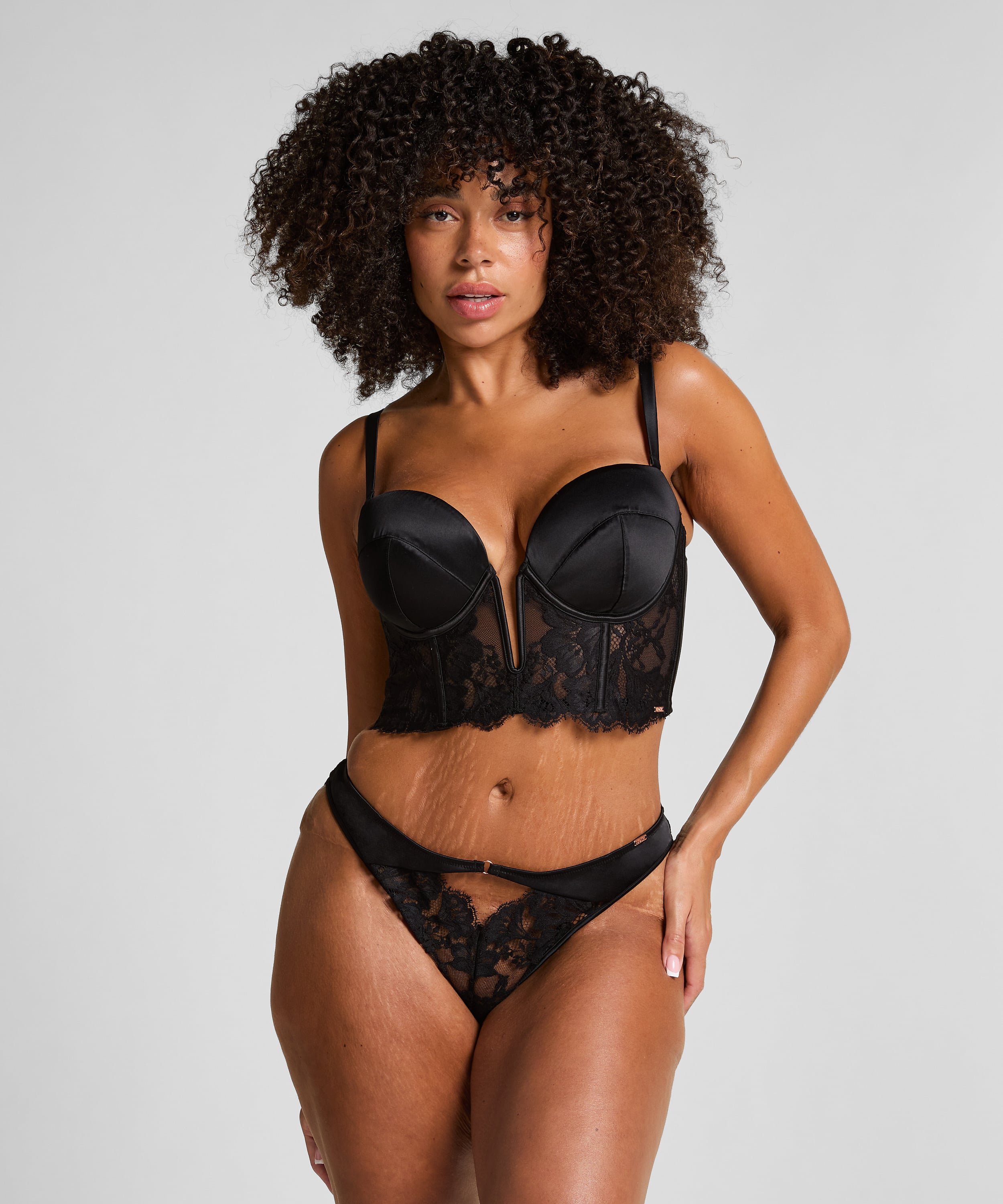 Grace Highleg Brazilian, Black, main