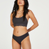 Invisible Lace Back Brazilian, Gray