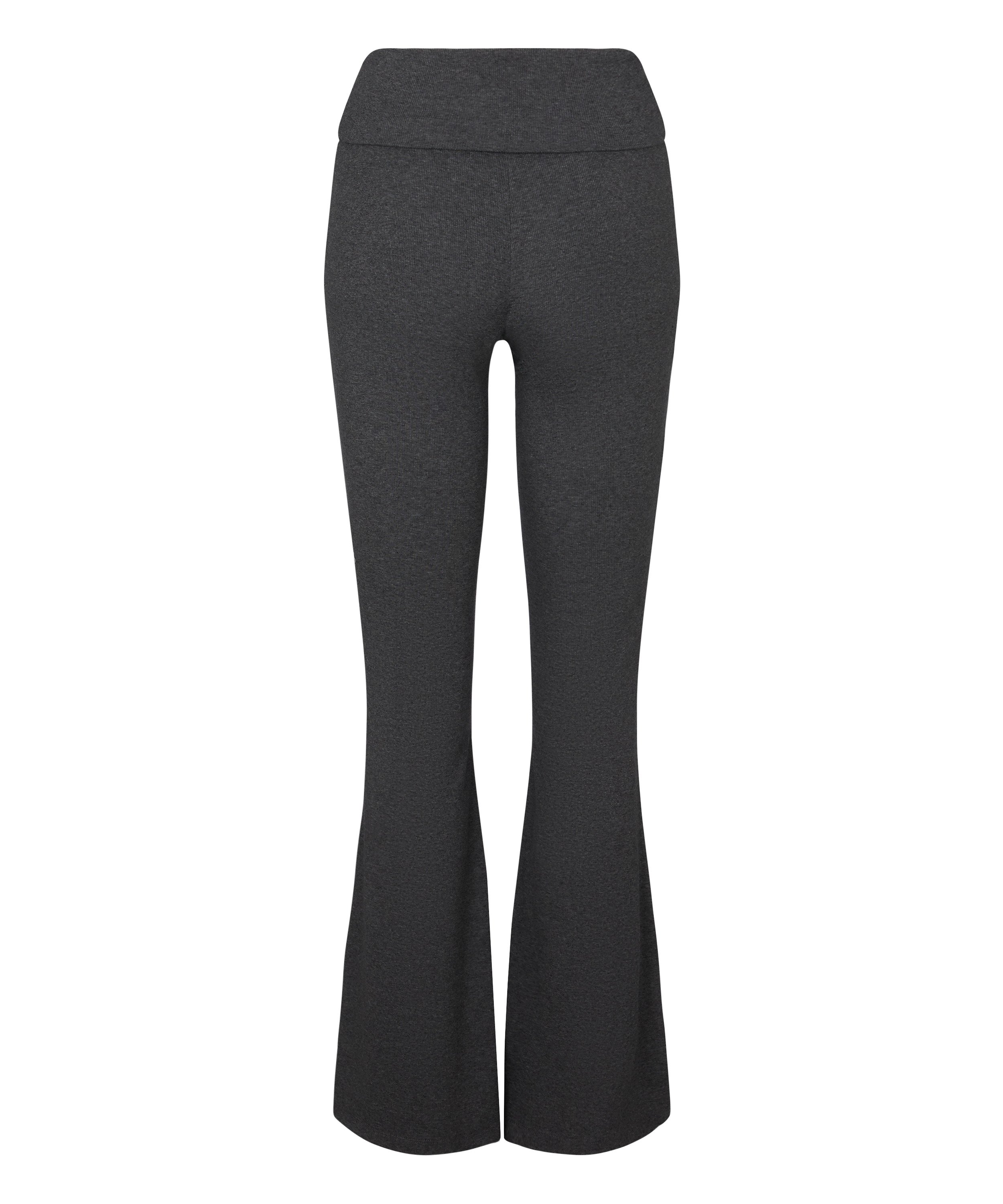 Flared Lounge Pants, Gray, main