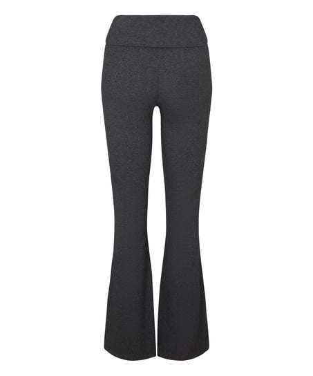 Flared Lounge Pants, Gray