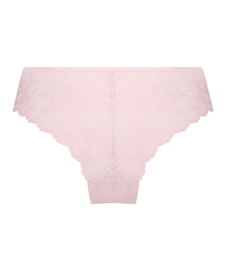 Invisible Lace Back Brazilian, Pink