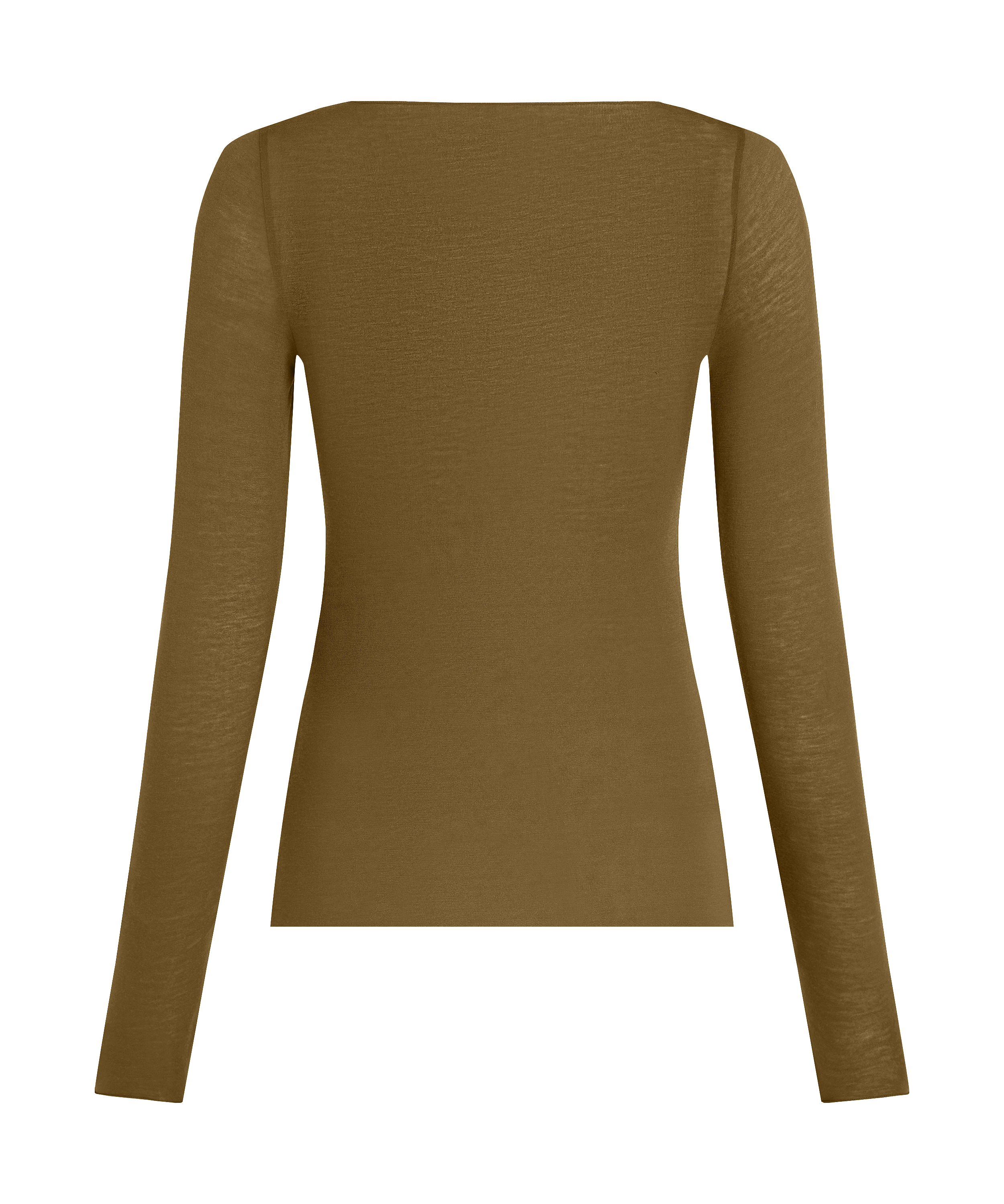 super soft Boatneck shirt with Cashmere, Green, main