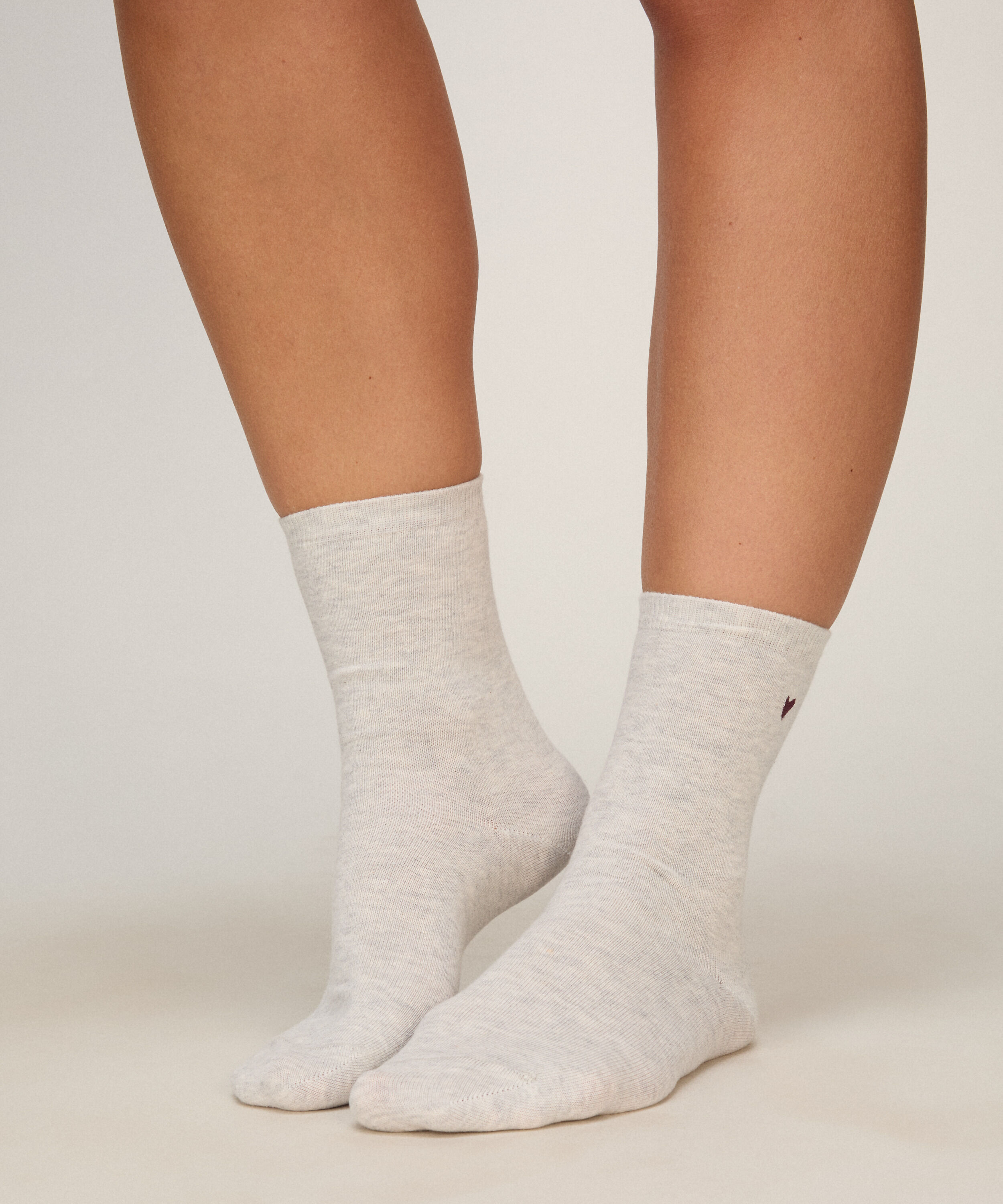 Socks 3 Pair Cotton, White