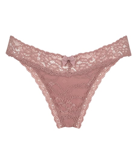 Madison Extra Low Thong, Pink