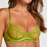 Isabelle Non-Padded Underwired Bra, Green