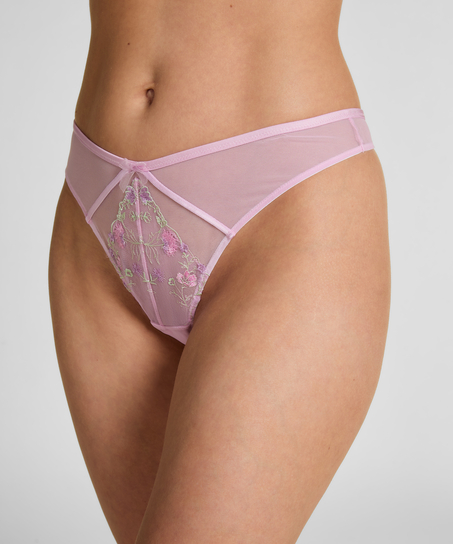 Highleg Thong Eleni, Purple