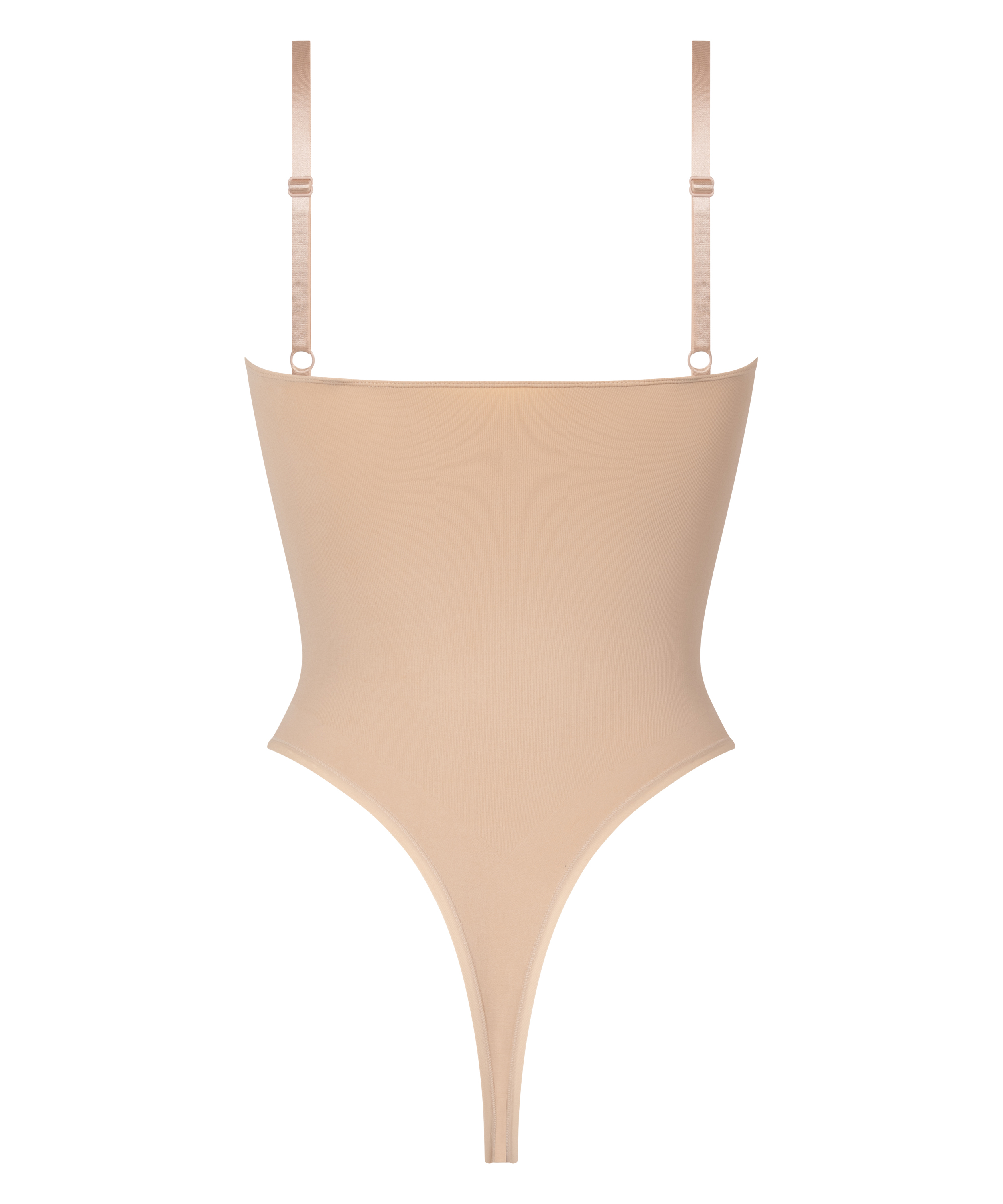 Seamless Enhancing High Leg Body, Beige, main