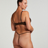 Smooth Padded Underwired Push-Up Bra, Brown