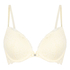 Marine Padded Push-Up Underwired Bra, Yellow