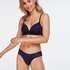 Hope Padded Non-Underwired Bra, Blue