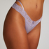 Elliena Extra Low V Thong, Blue