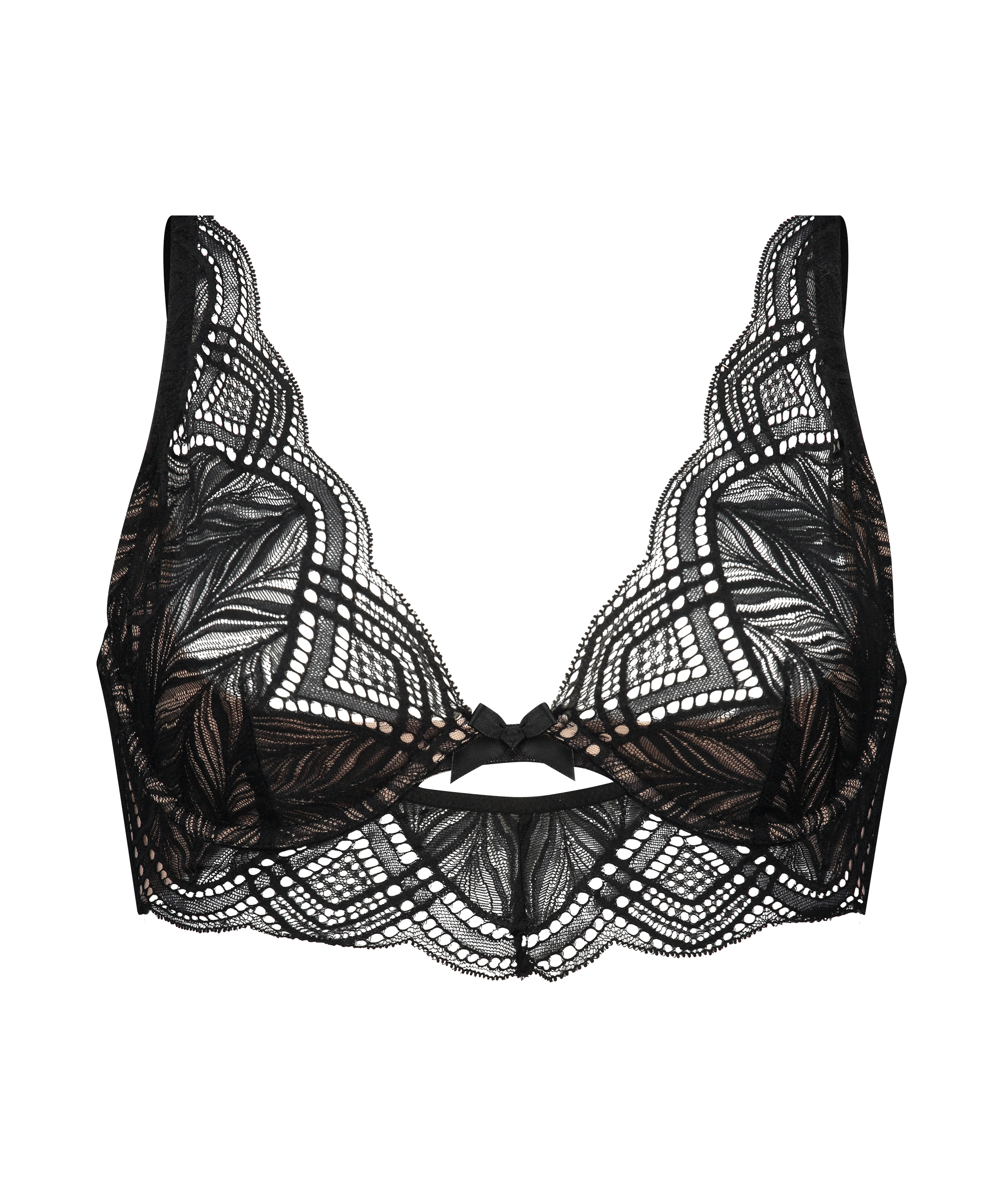 Bambini non-padded underwired bra, Black, main