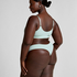 Dianne High Leg Thong, Green