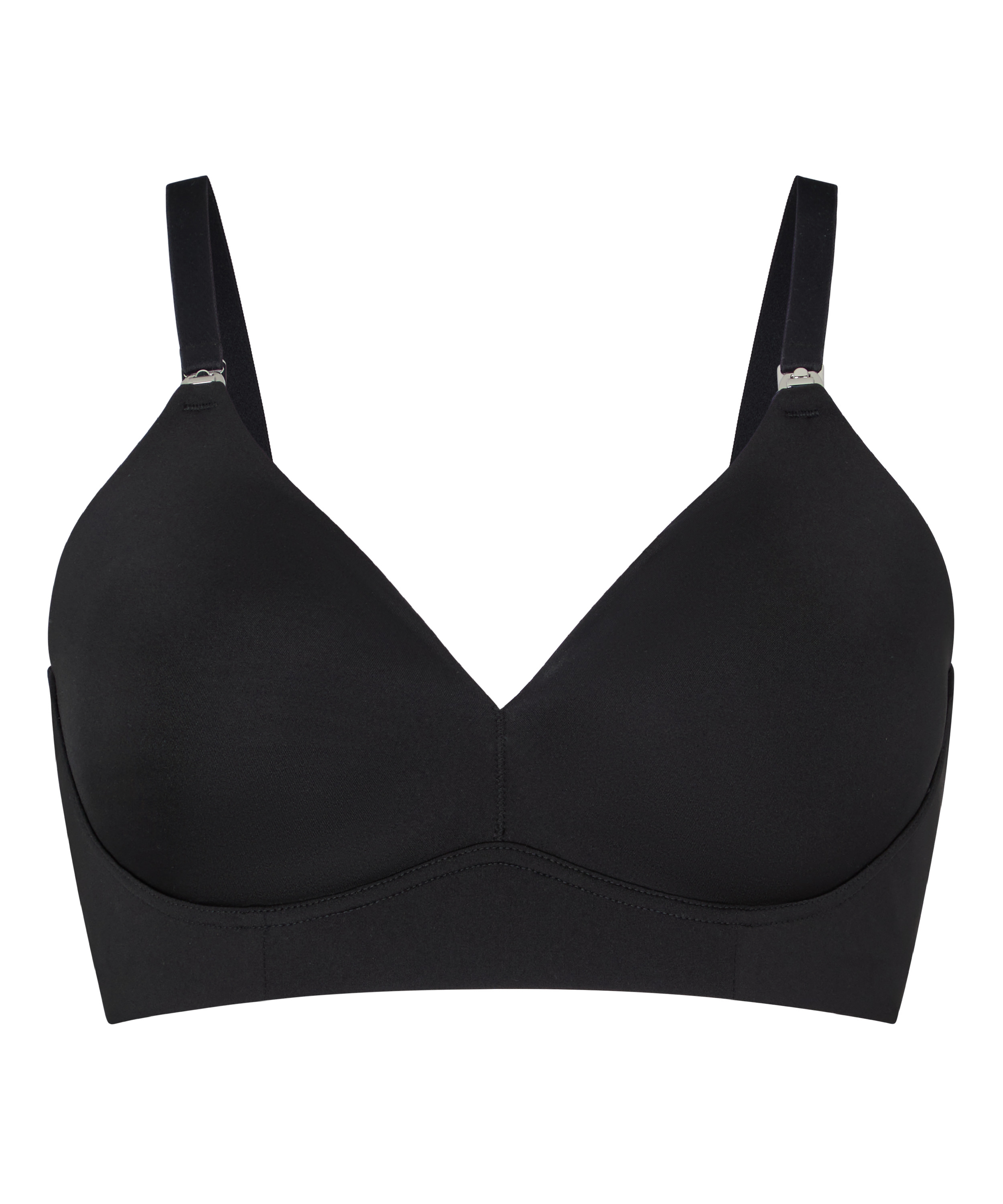 Nursing Bra Smooth, Black, main