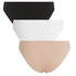 3-Pack Brazilian Kira, White