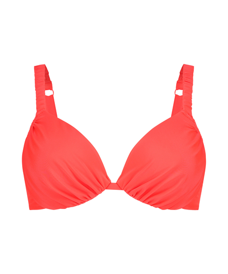 Cairo Padded Underwired Bikini Top, Red
