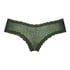V-shaped Brazilian knickers mesh, Green