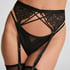 Sabrina Suspender Belt, Black