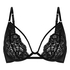 Cinnamon Non-Padded Underwired Bra, Black
