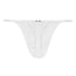 Pointelle Thong, White
