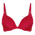Angie Padded Underwired Push-Up Bra, Red