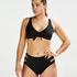 Unformed Clasp Bikini Top Sunset Dreams, Black