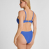Highleg Bikini Bottom Luxe, Blue