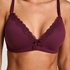 Lola Padded Non-Wired Bra, Purple
