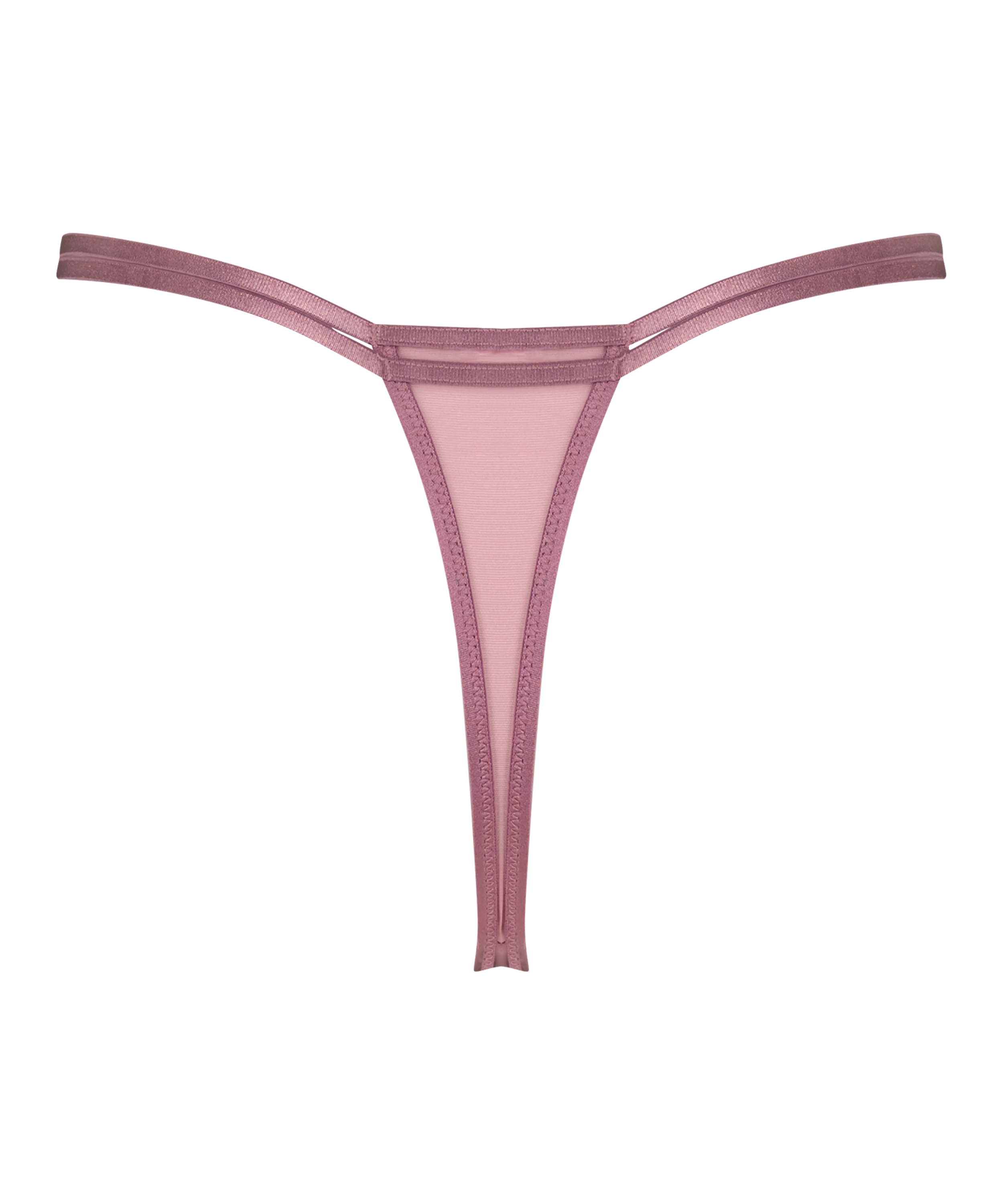 Bliss High Leg Thong, Purple, main