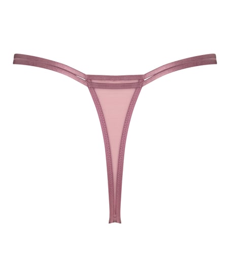 Bliss High Leg Thong, Purple