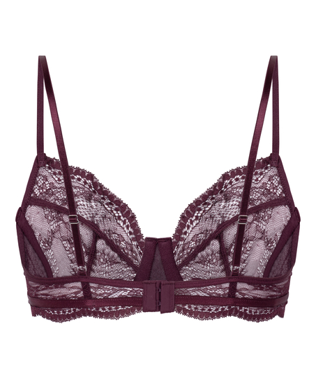 Isabelle Non-Padded Underwired Bra, Red