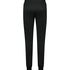 Tall Velours Jogging Bottoms, Black
