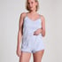 Cami Lace Top Pointelle, Blue