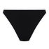Neoprene Mono Highleg Bikini Bottom, Black