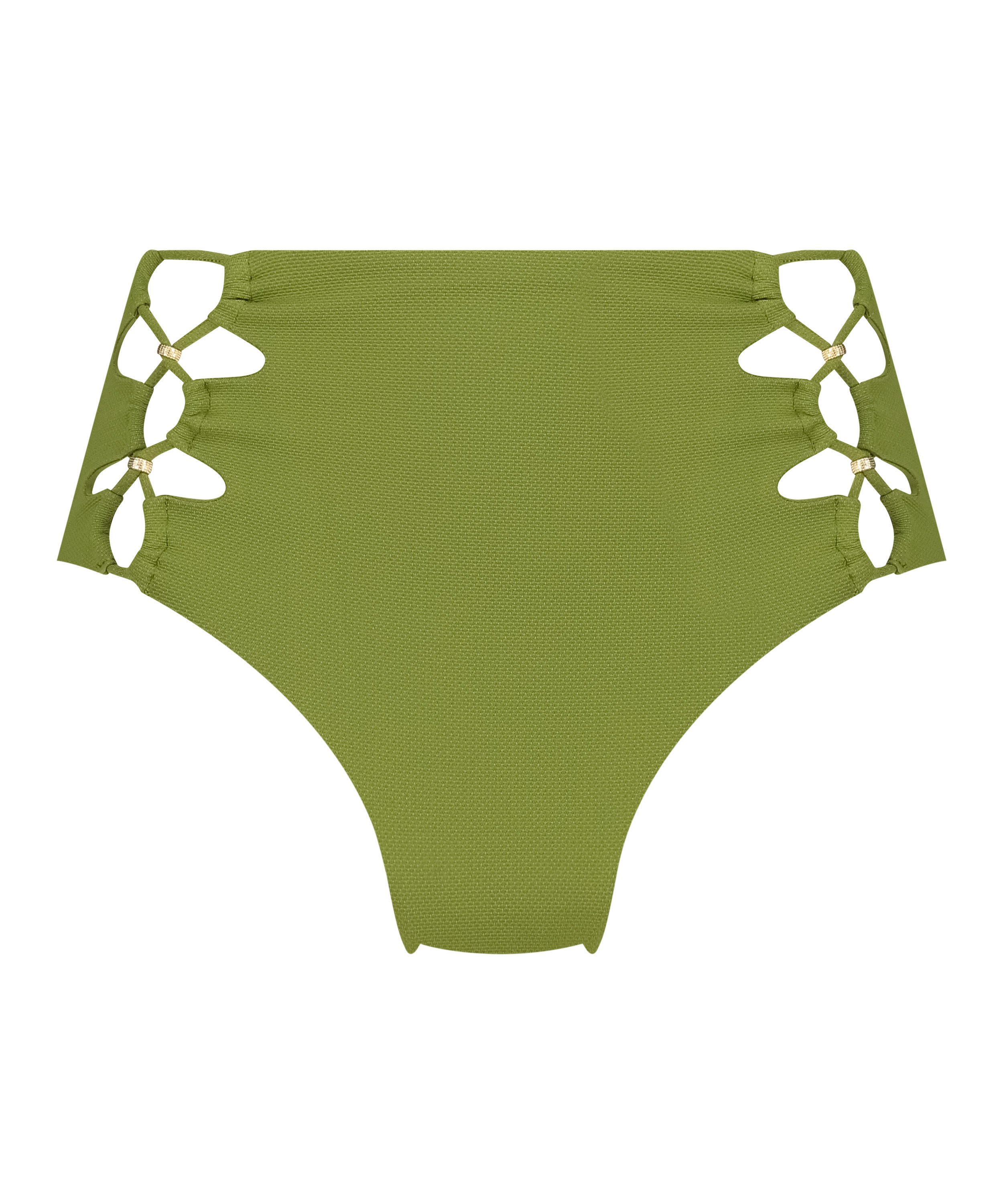 Holbox Rio Bikini Bottoms, Green, main