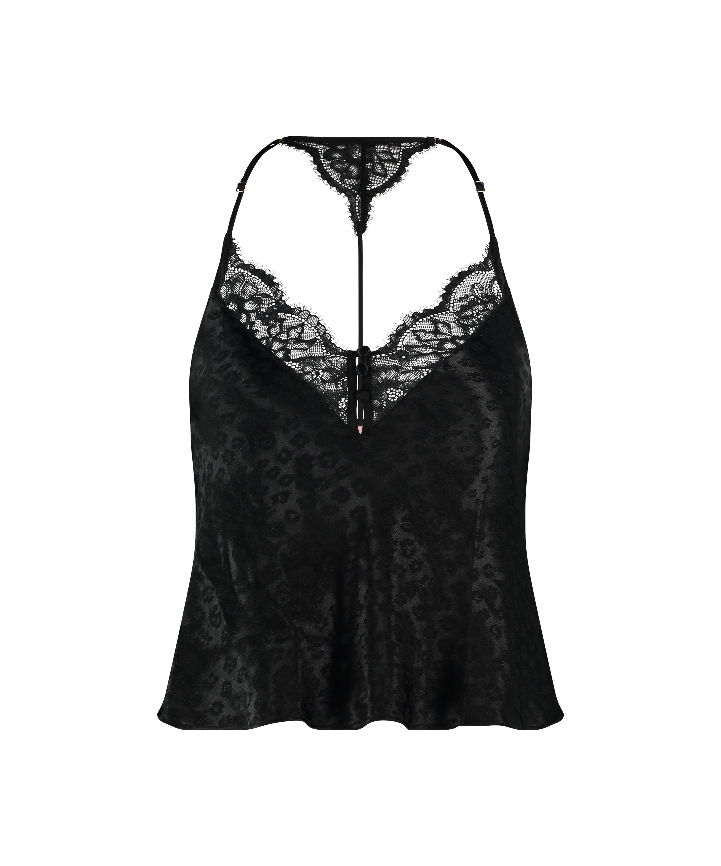 Leopard Cami, Black, main