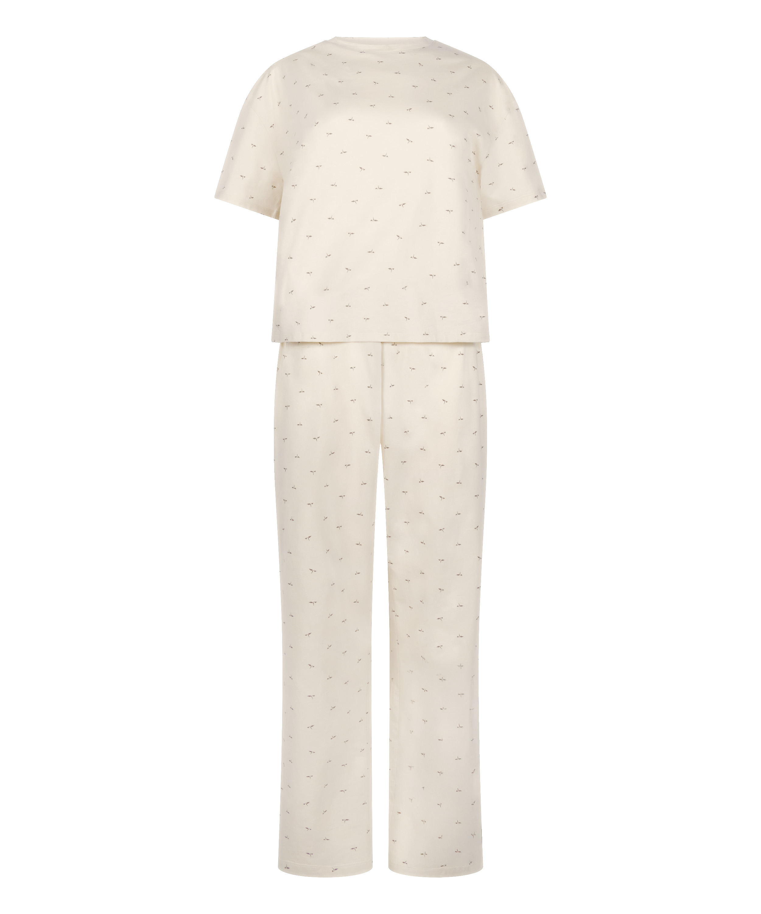 Pyjama Set, White, main