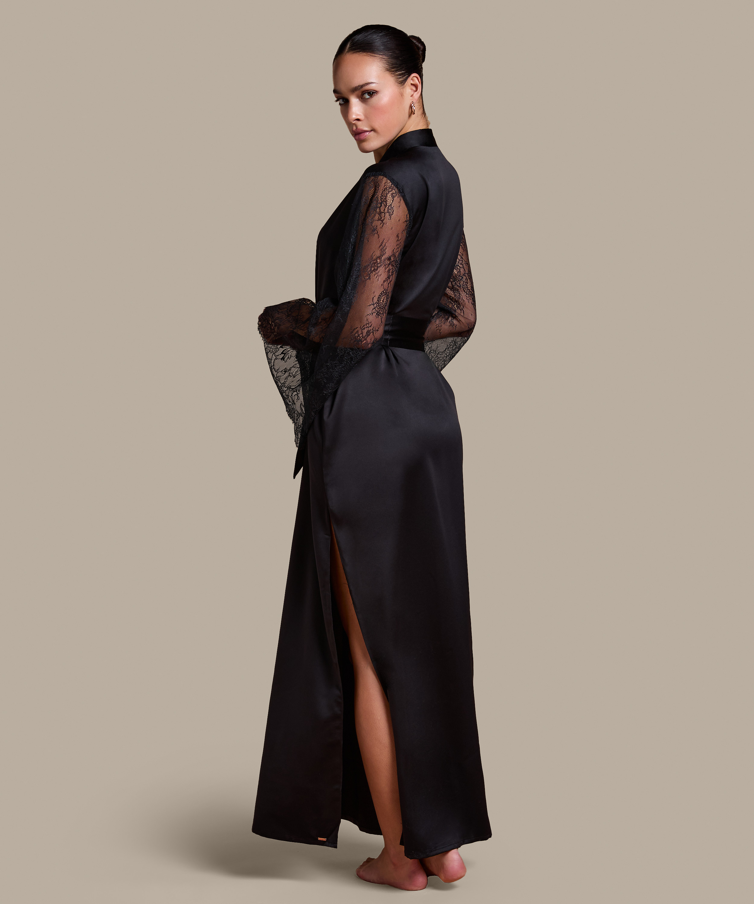 Camille Kimono, Black, main