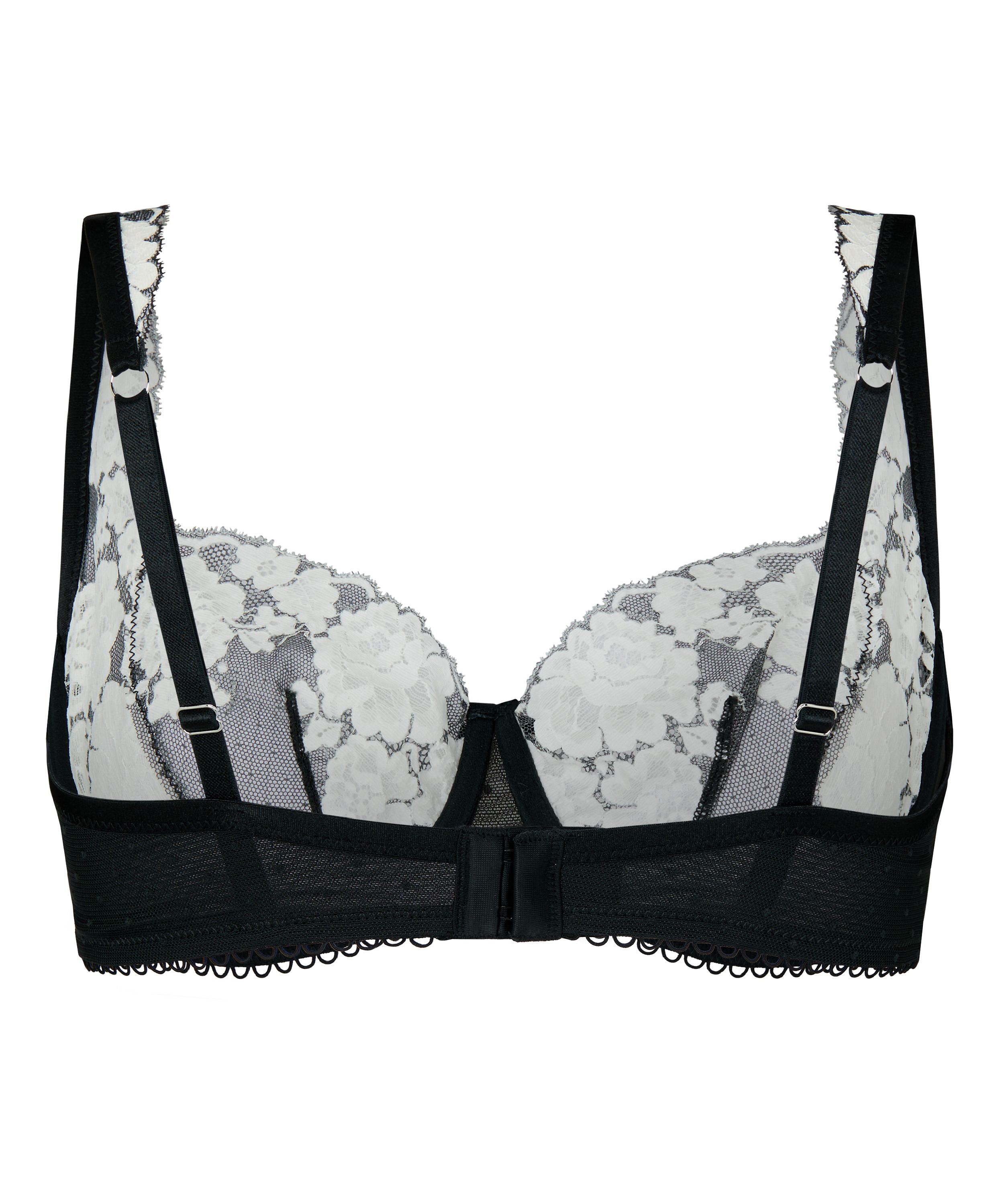 Non-Padded Underwired Bra Lindi, Black, main
