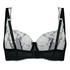 Non-Padded Underwired Bra Lindi, Black