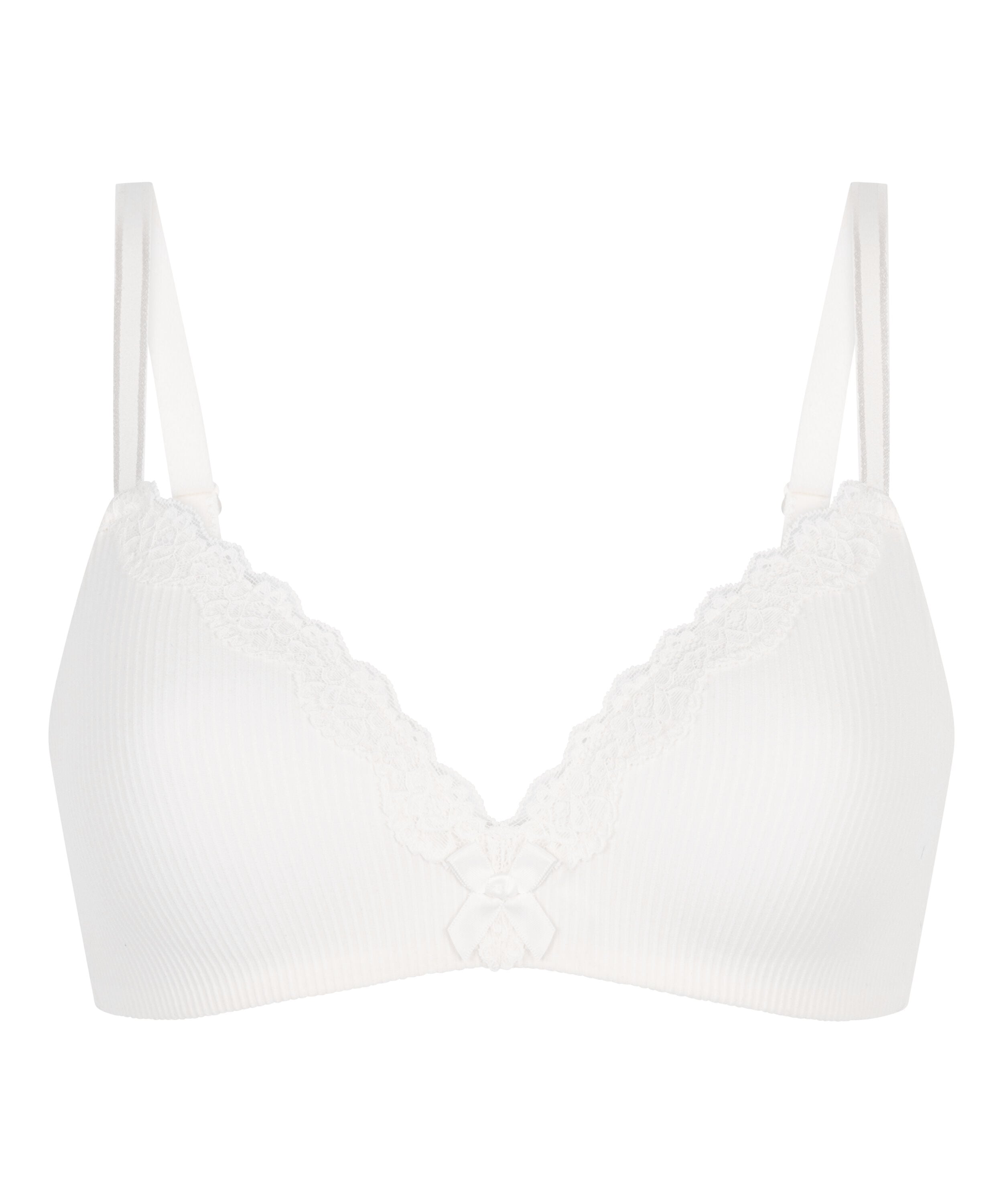 Lola Padded Non-Wired Bra, White