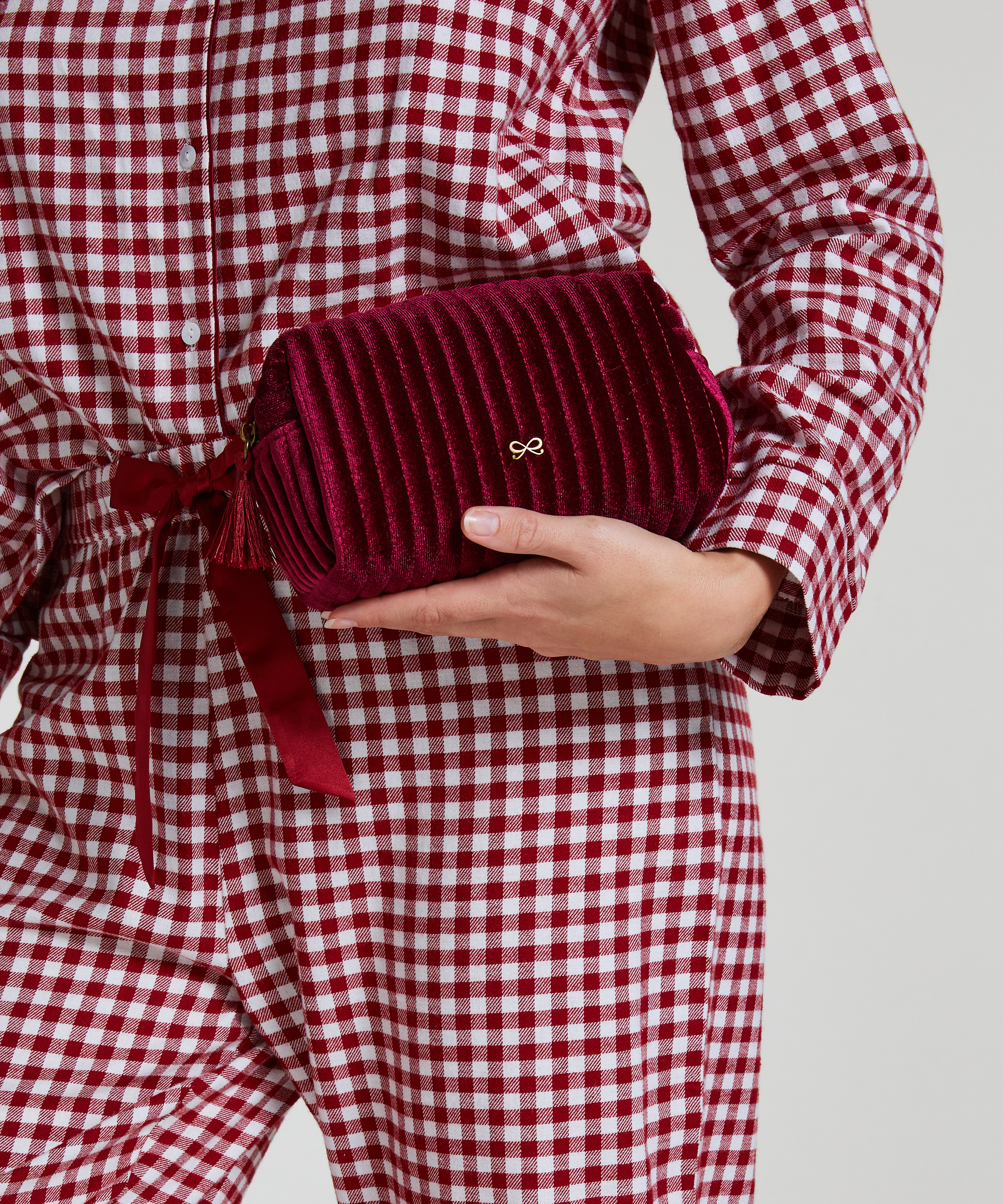 Make-up Bag, Red, main